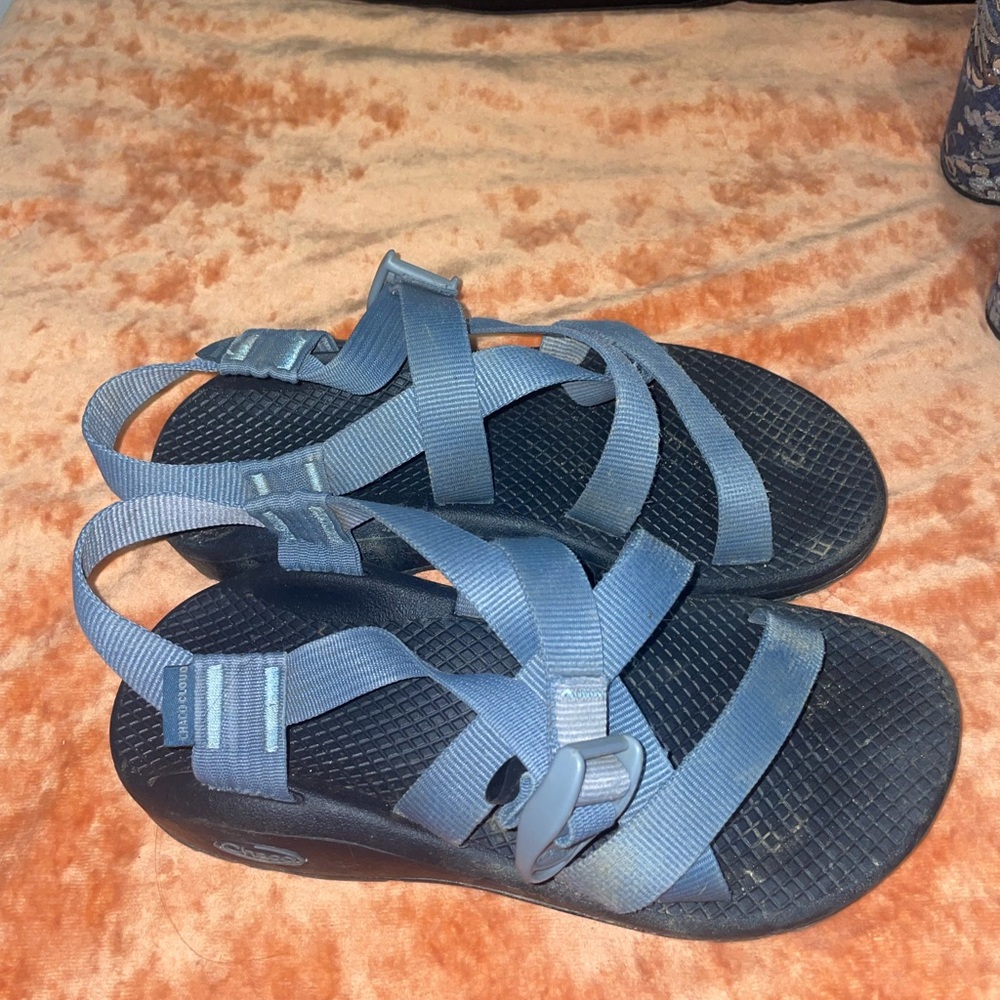 Chaco Blue Strappy Sandals